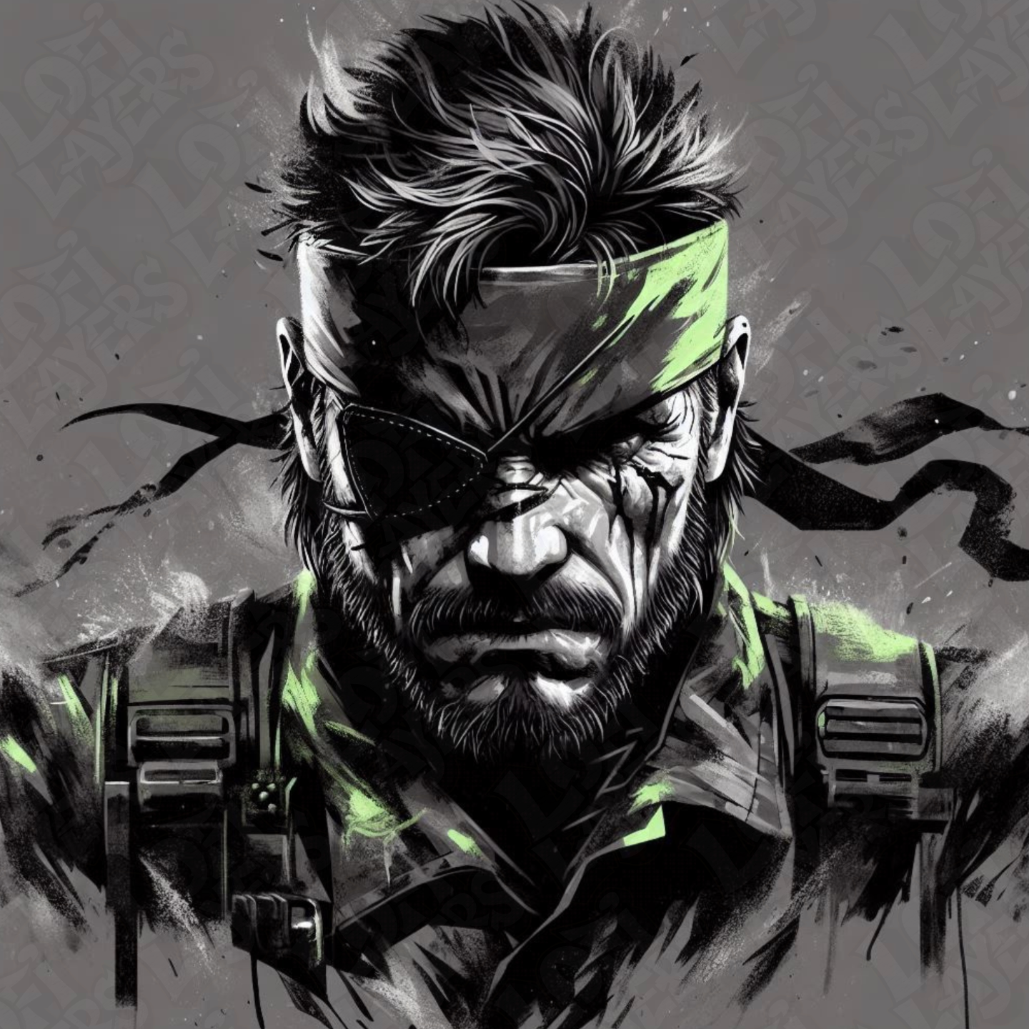 Snake MGS Hueforge