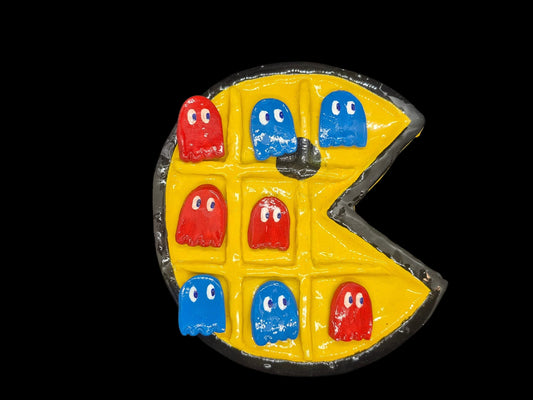 Pac-Man tic tac toe