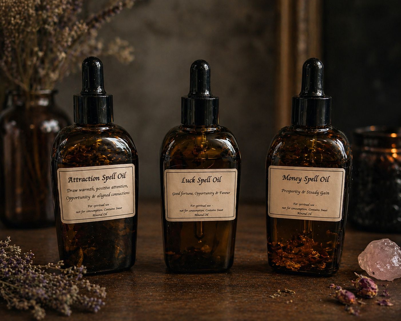 Ritual Spell Oils