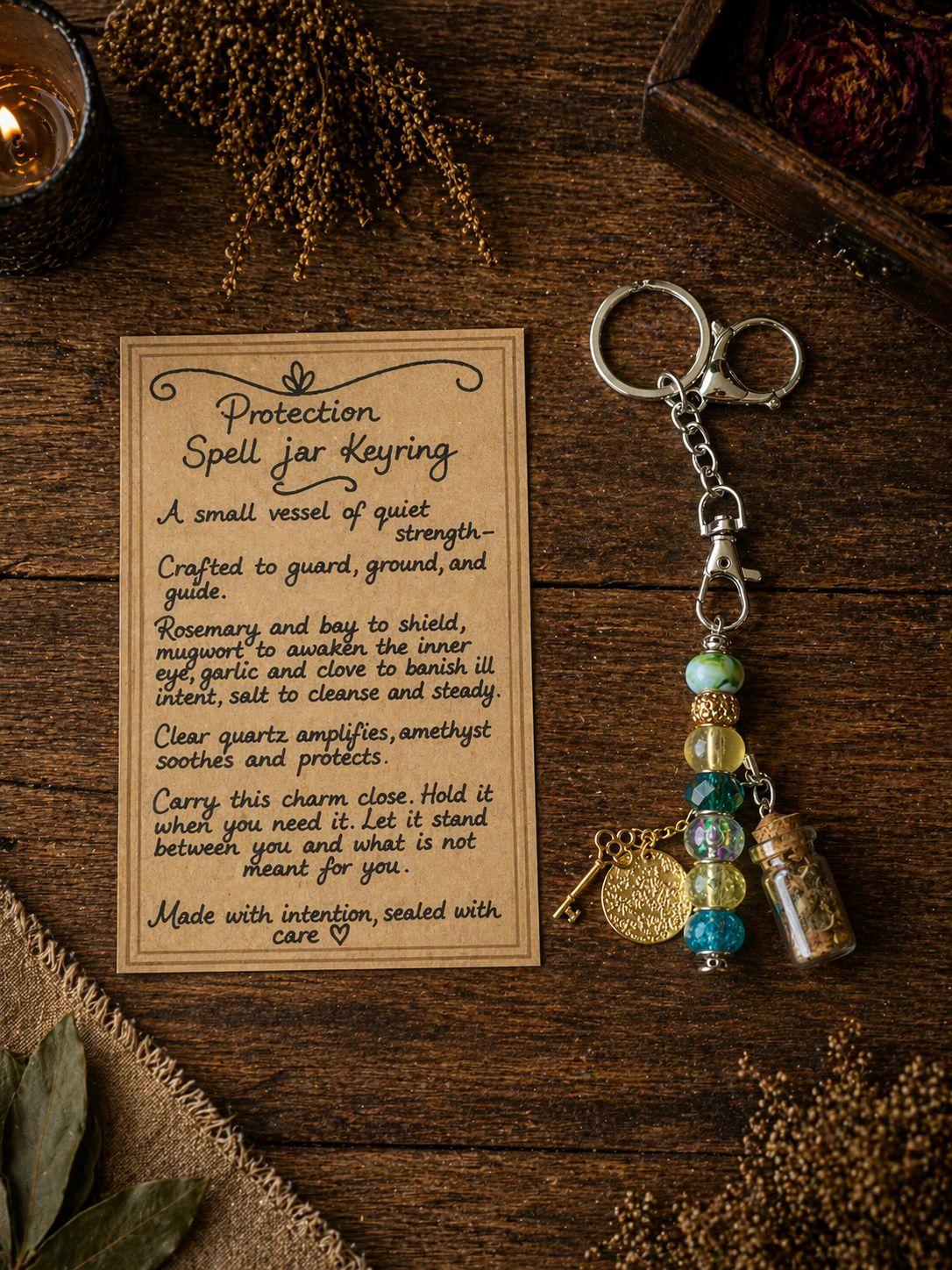 Spell Keyrings